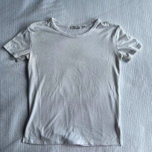 Aritzia Wilfred Free White Tee